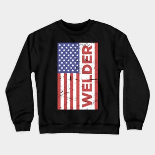 Proud American Welder Crewneck Sweatshirt